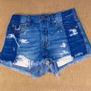 American Eagle Festival High Rise Jean Shorts